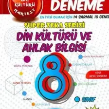 Nartest Yayınevi 8. Sınıf Nar Din Kültürü 24 Deneme Sınavı (14 Sarmal + 10 Genel)