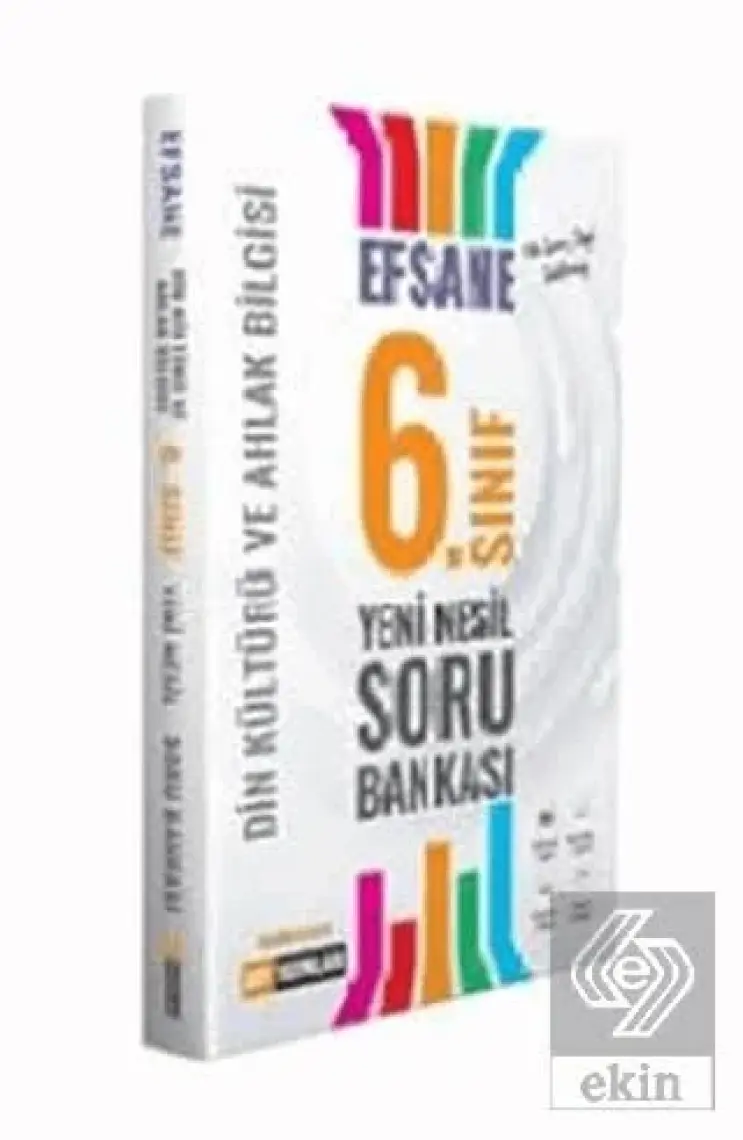 Ddy Yayınları 6. Sınıf Din Kültürü ve Ahlak Bilgisi Efsane Yeni Nesil Soru Bankası