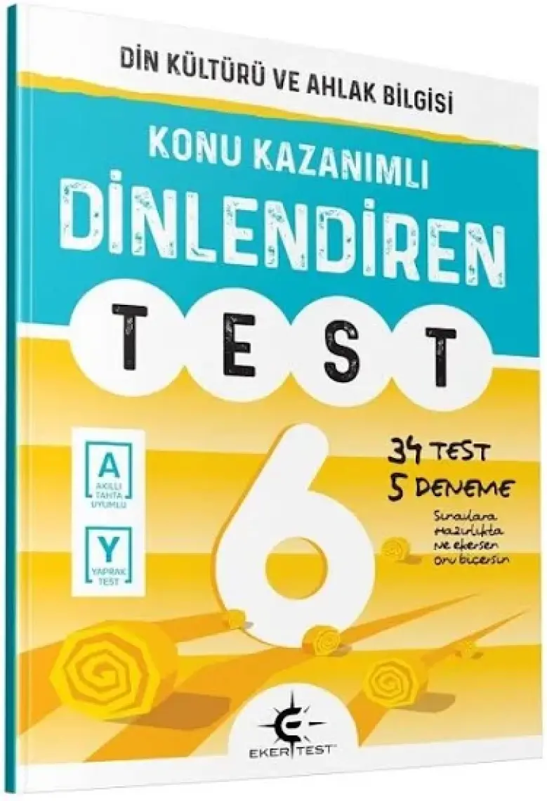 Eker Test Yayınları 6. Sınıf Dinlediren Test