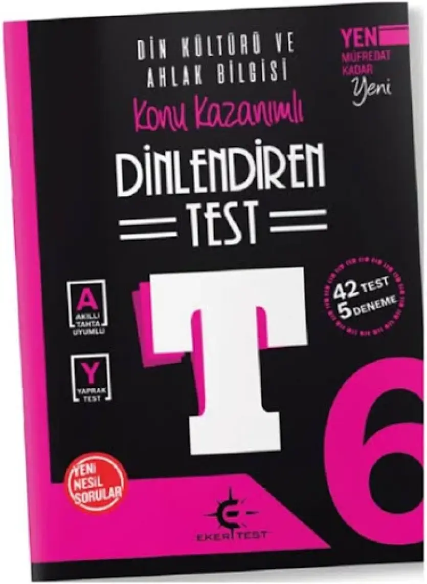 Eker Test Yayınları 6. Sınıf Dinlediren Test