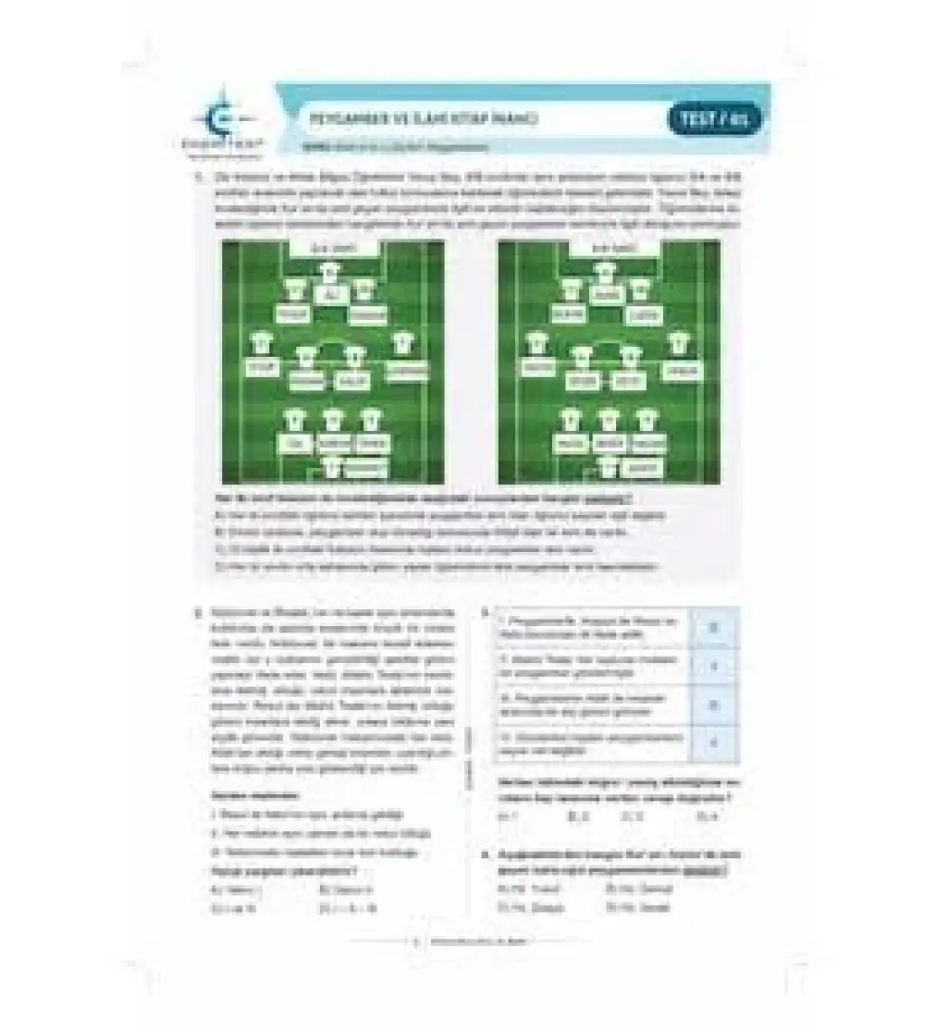 Eker Test Yayınları 6. Sınıf Dinlediren Test