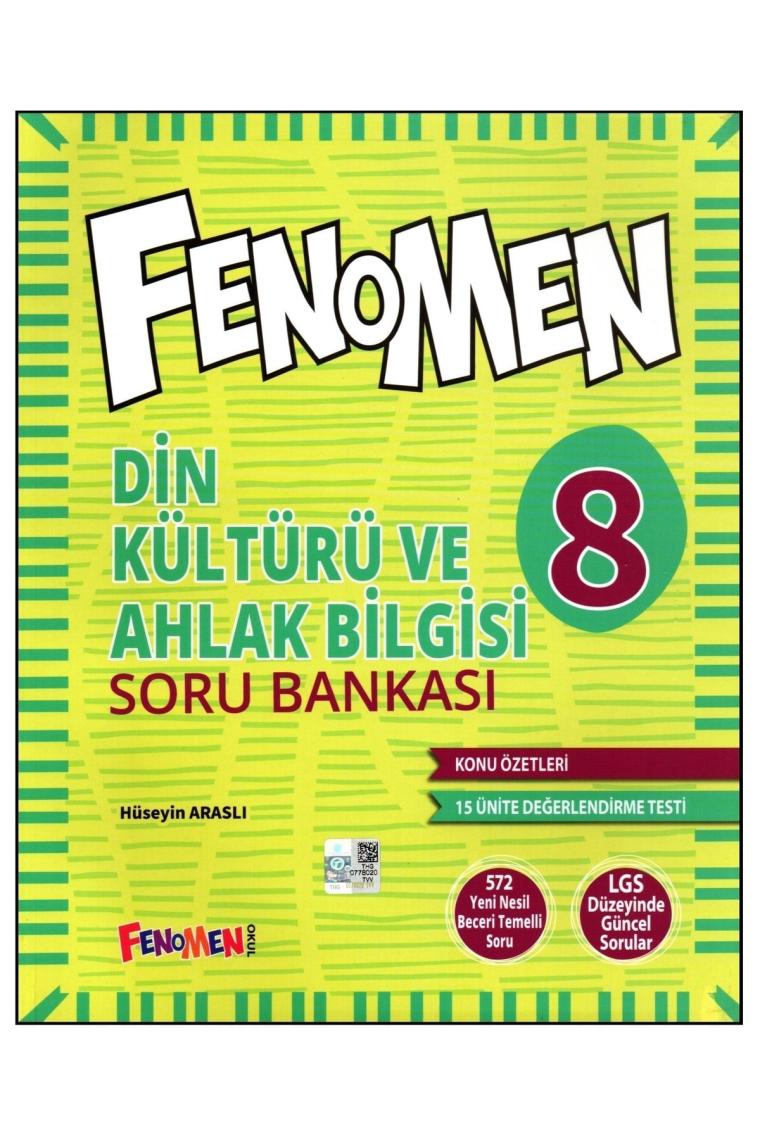 Fenomen 8. Sınıf Lgs Din Kültürü Ve Ahlak Bilgisi Konu Özetli Soru Bankası