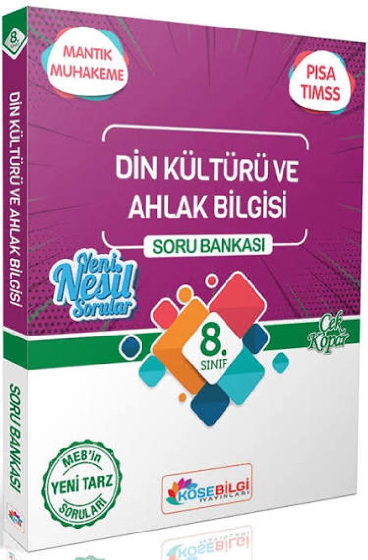 Köşebilgi Yayınları  8.Sınıf Din Kültürü ve Ahlak Bilgisi Soru Bankası