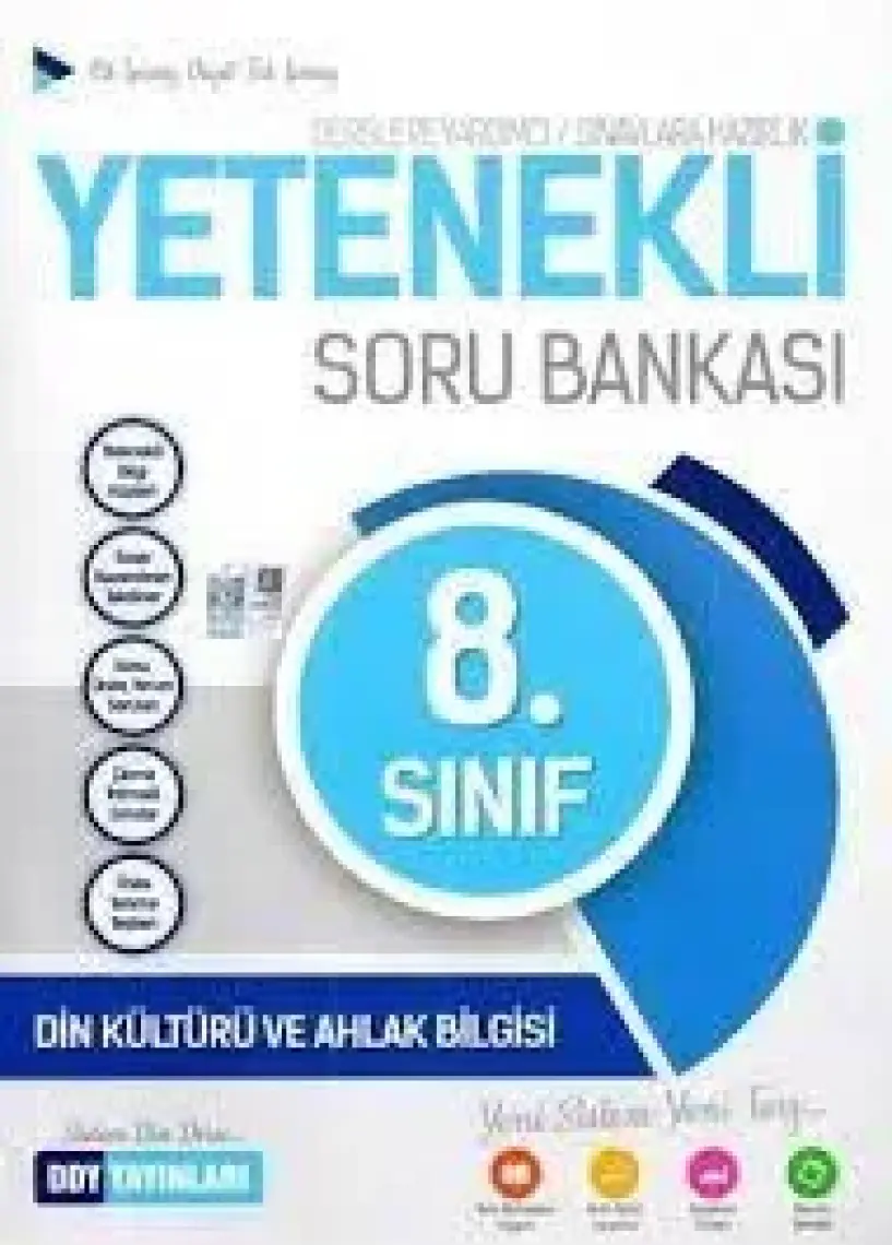 Ddy Yayınları 8. Sınıf Din Kültürü ve Ahlak Bilgisi Efsane Yeni Nesil Soru Bankası