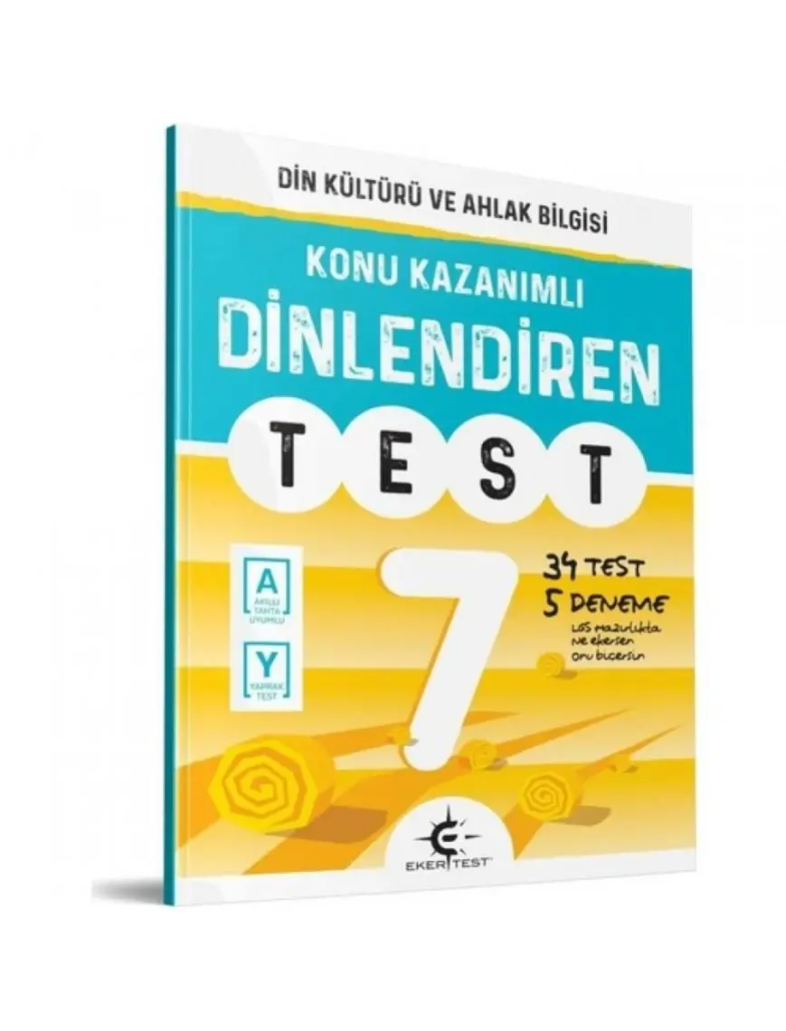 Eker Test Yayınları 7. Sınıf Dinlediren Test