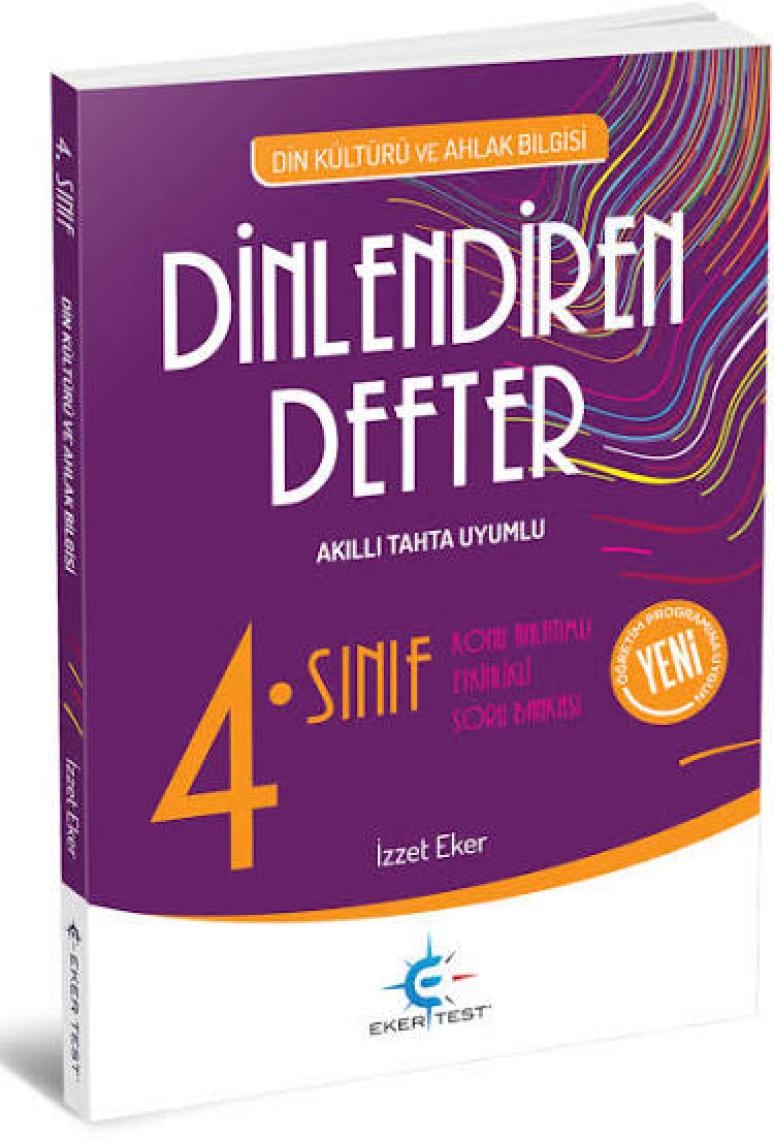 Eker Test Yayınları Arı Yayıncılık 4. Sınıf Dinlediren Defter