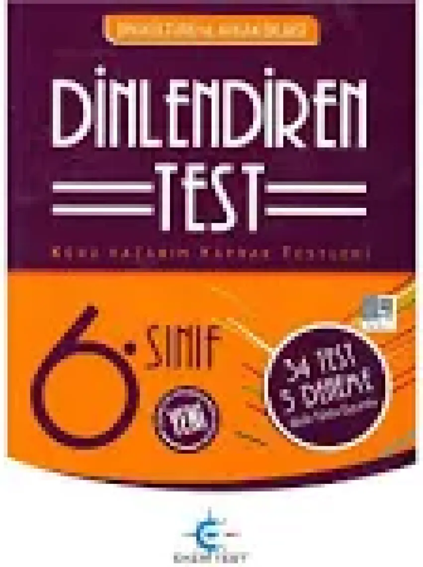 Eker Test Yayınları 6. Sınıf Dinlendiren Test 2019