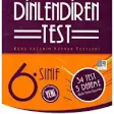 Eker Test Yayınları 6. Sınıf Dinlendiren Test 2019