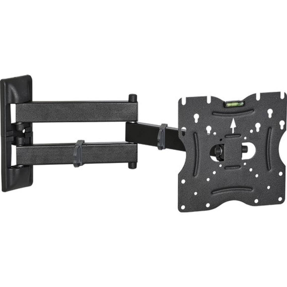 Powermaster 22-49 Inç Hareketli Siyah LCD LED Tv Monitör Duvar Askı Aparatı 55-124 Ekran Arası 30 kg Taşır
