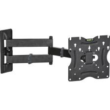 Powermaster 22-49 Inç Hareketli Siyah LCD LED Tv Monitör Duvar Askı Aparatı 55-124 Ekran Arası 30 kg Taşır