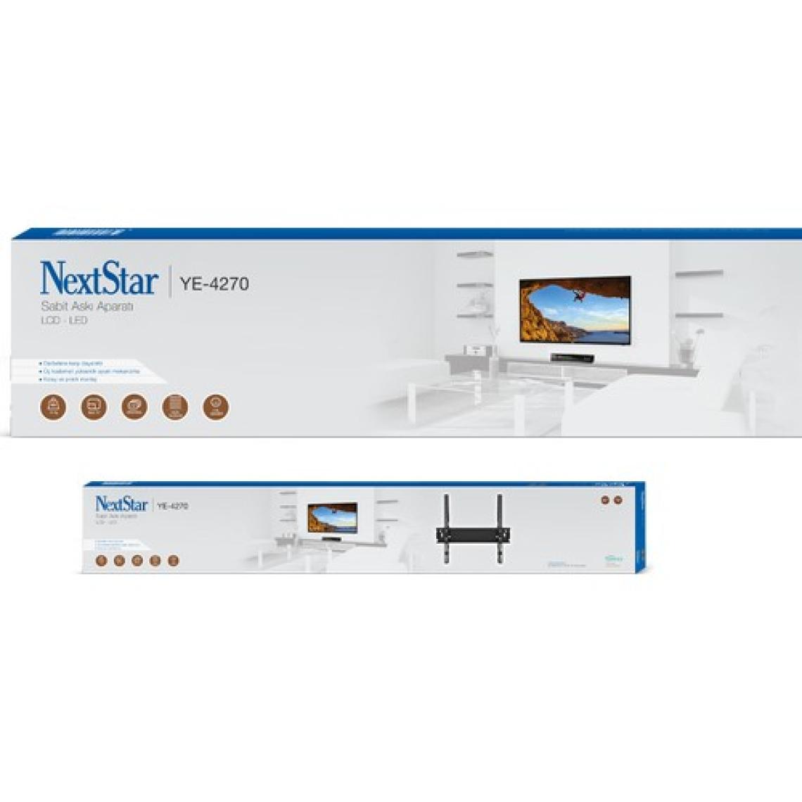 Nextstar YE-4270 70" 178 Ekran Sabit Tv Askı Aparatı