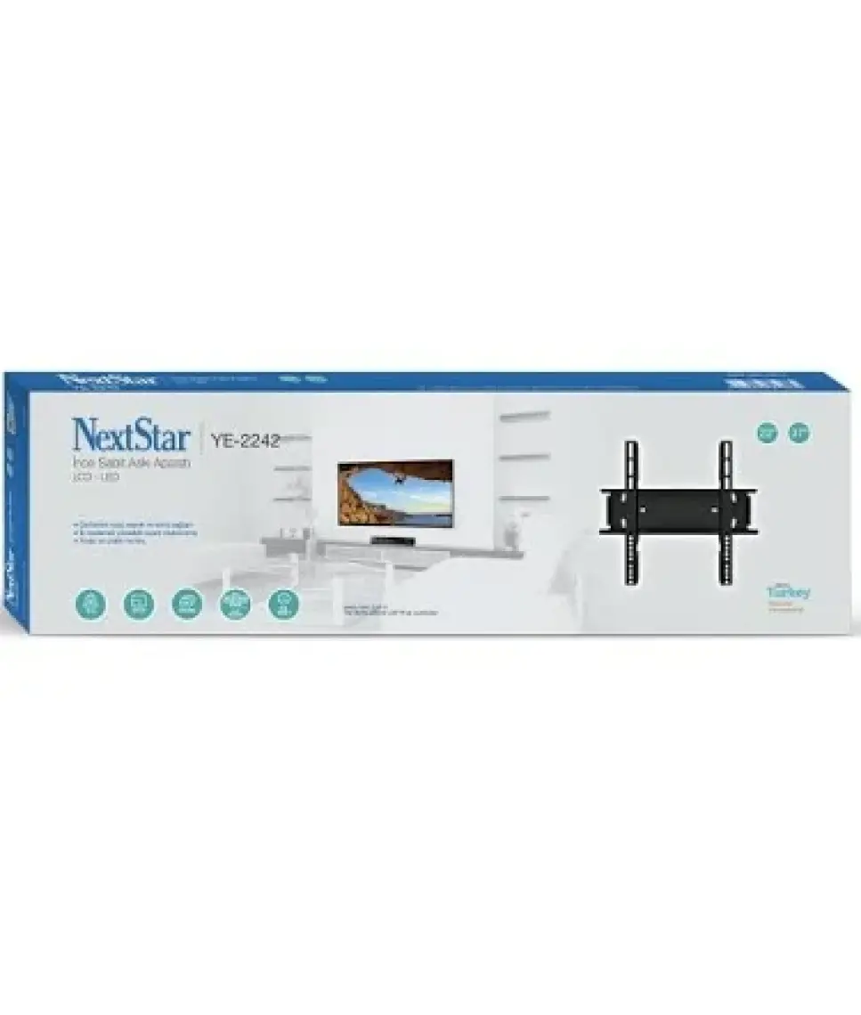 NextStar YE-2242 22''-37'' Sabit LCD LED TV Askı Aparatı