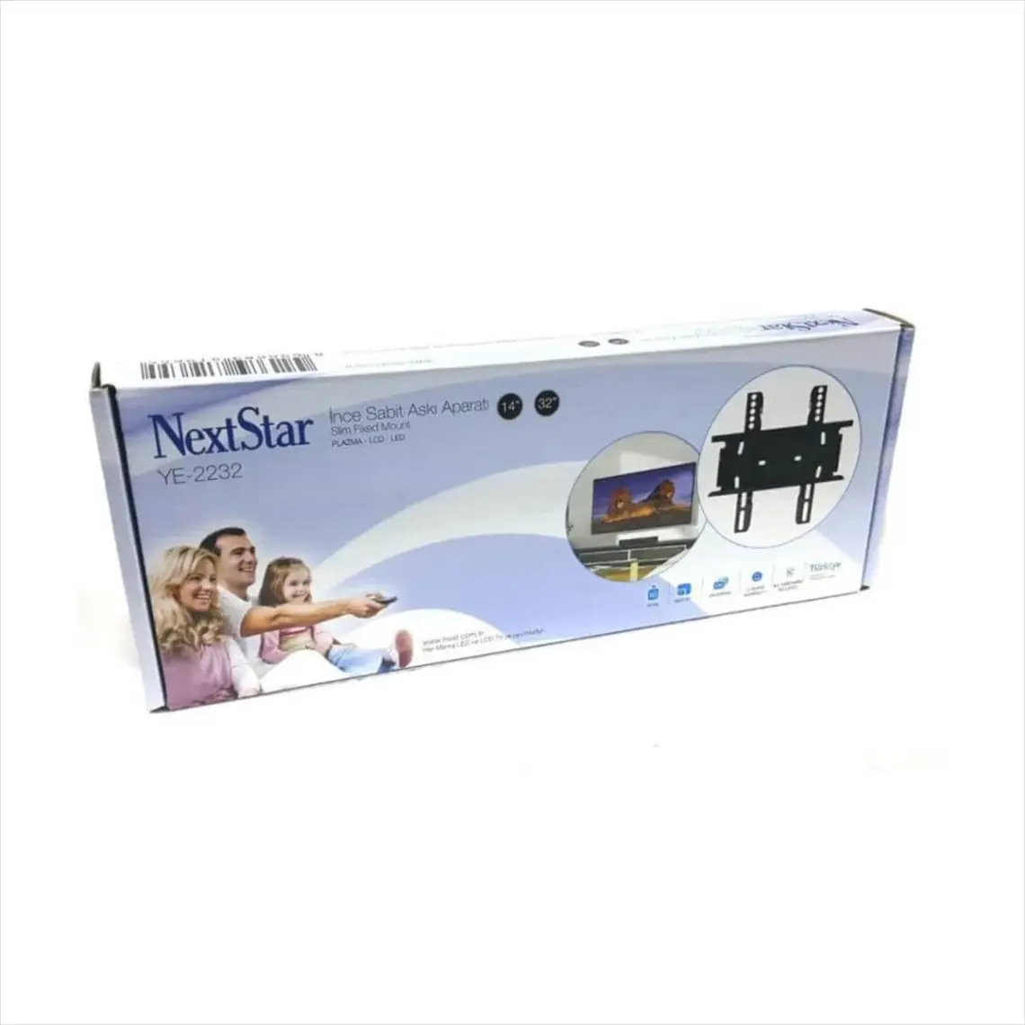 NextStar YE-2232 14''-32'' Sabit LCD LED TV Askı Aparatı