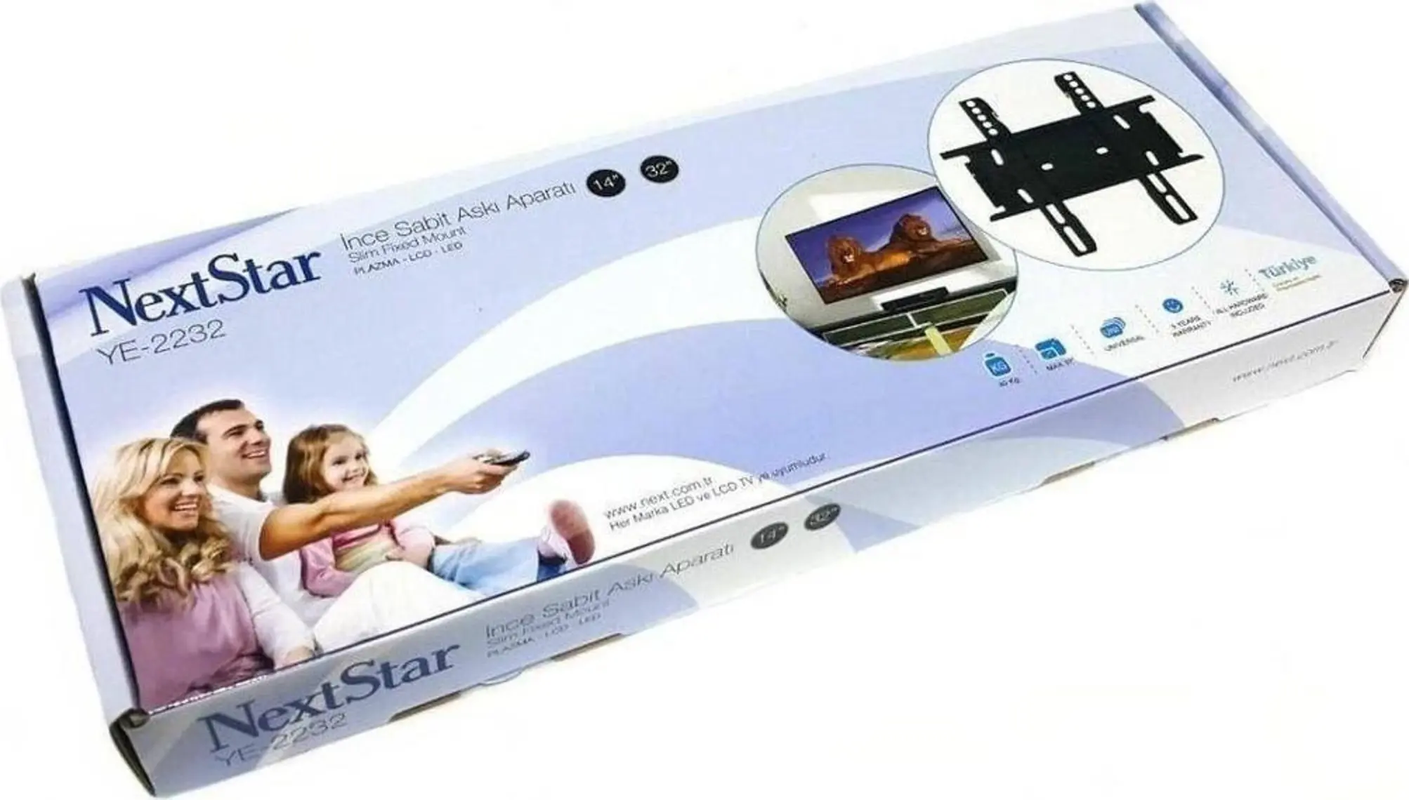 NextStar YE-2232 14''-32'' Sabit LCD LED TV Askı Aparatı