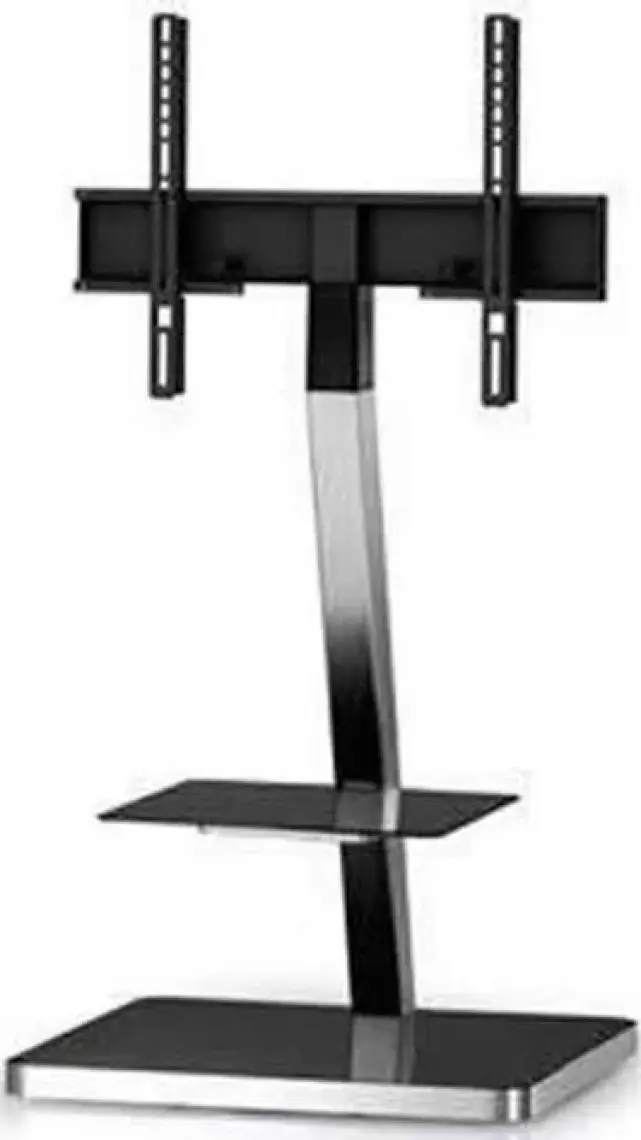 Sonorous PL 2710 Blk Slv 39'' - 65" Televizyon Monitör LCD & LED Tv Sehpası ( Siyah - Gümüş )