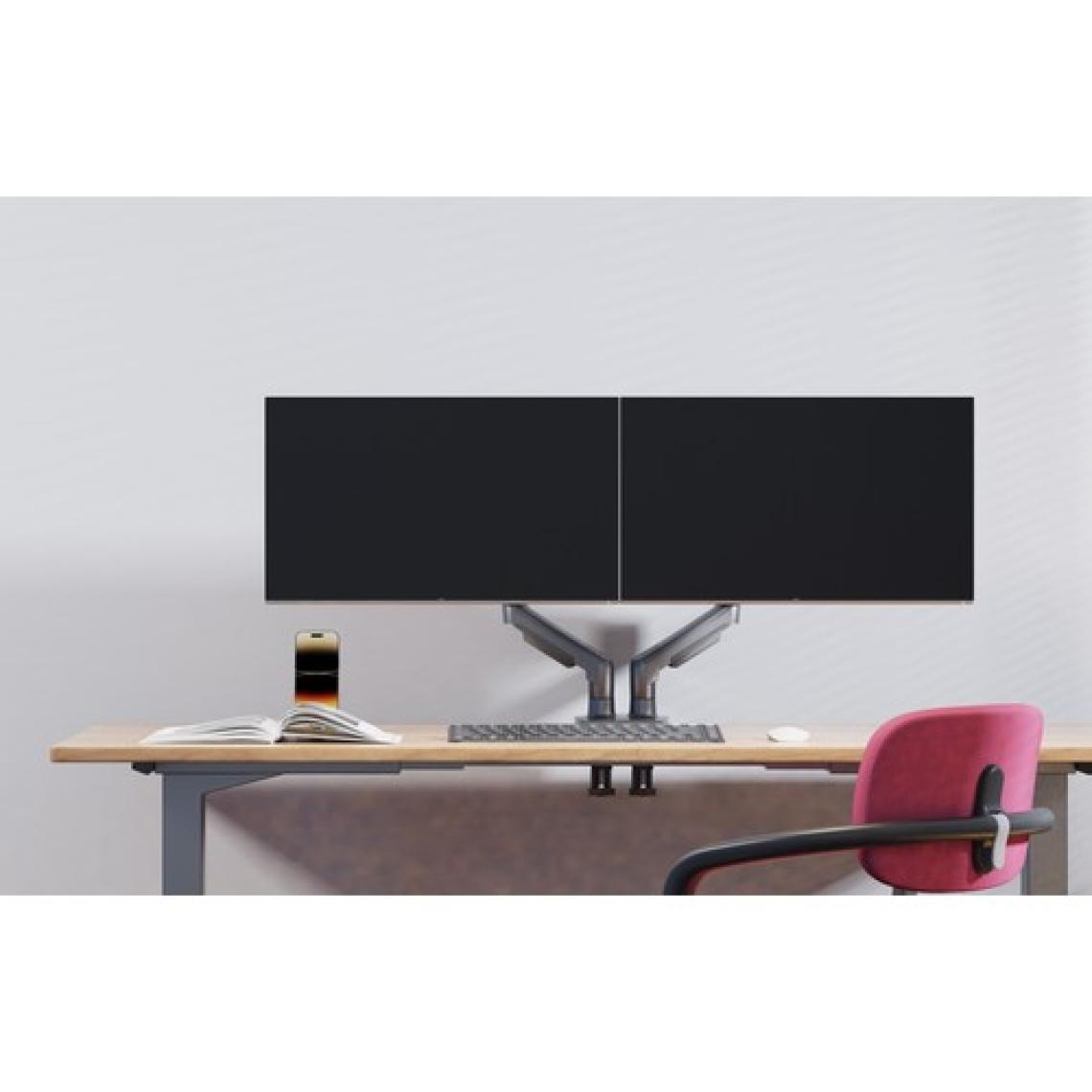 Ergoflex Nb F160 17-27" Çift Kol 2-9 kg Amortisörlü Monitör Standı Yeni Versiyon