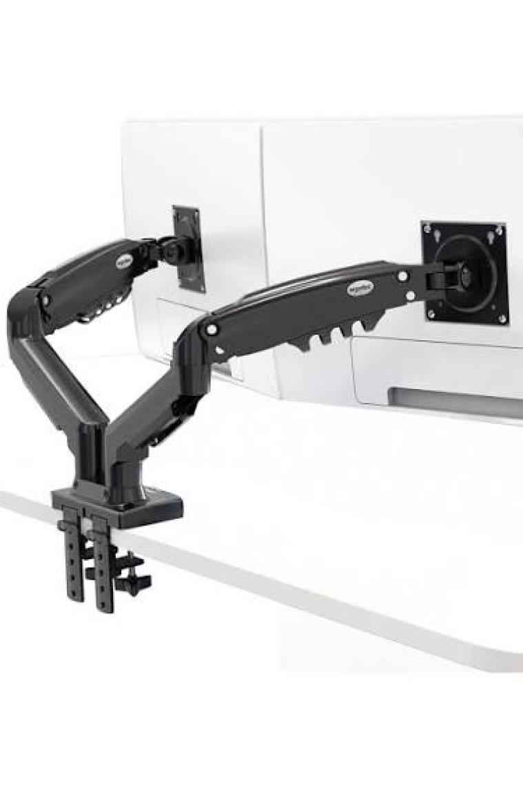 Ergoflex Nb F160 17-27" Çift Kol 2-9 kg Amortisörlü Monitör Standı Yeni Versiyon