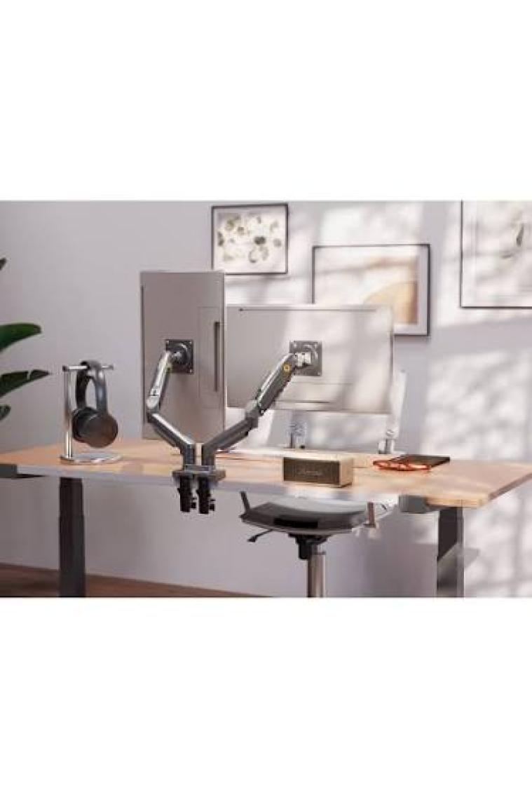 Ergoflex Nb F160 17-27" Çift Kol 2-9 kg Amortisörlü Monitör Standı Yeni Versiyon