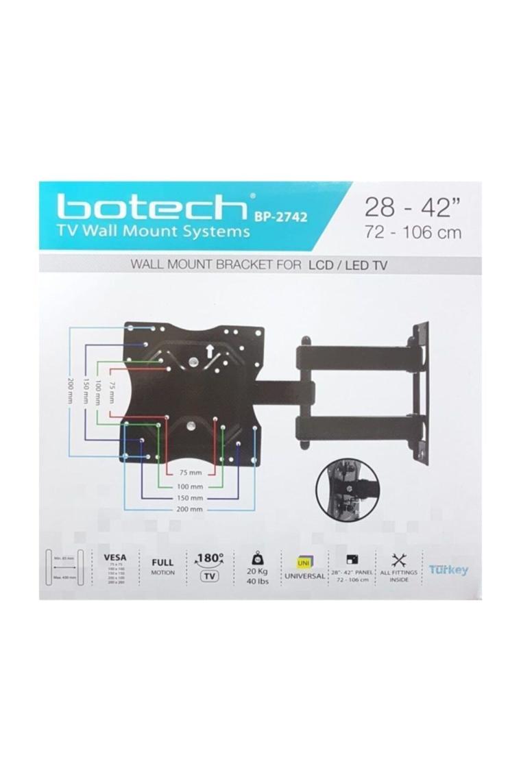 Botech Bp-2742 Lcd / Led Tv Askı Aparatı 28''42''/72-106 Cm Hareketli