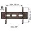 Sonorous Surefix 230 32”- 50” İnç Televizyon Tv LCD - LED Kilitli Sabit Duvar Askı Aparatı