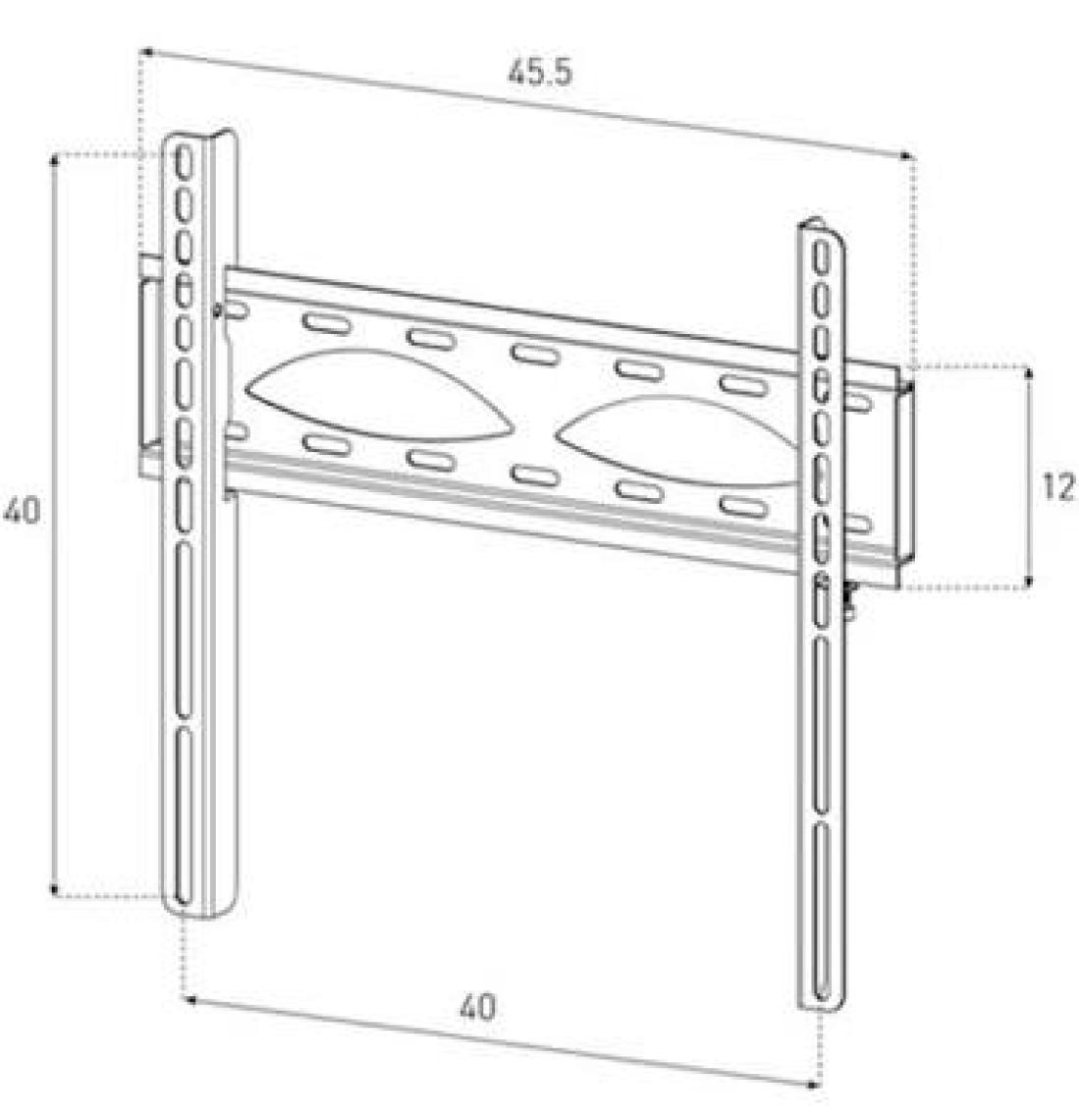 Sonorous Surefix 230 32”- 50” İnç Televizyon Tv LCD - LED Kilitli Sabit Duvar Askı Aparatı