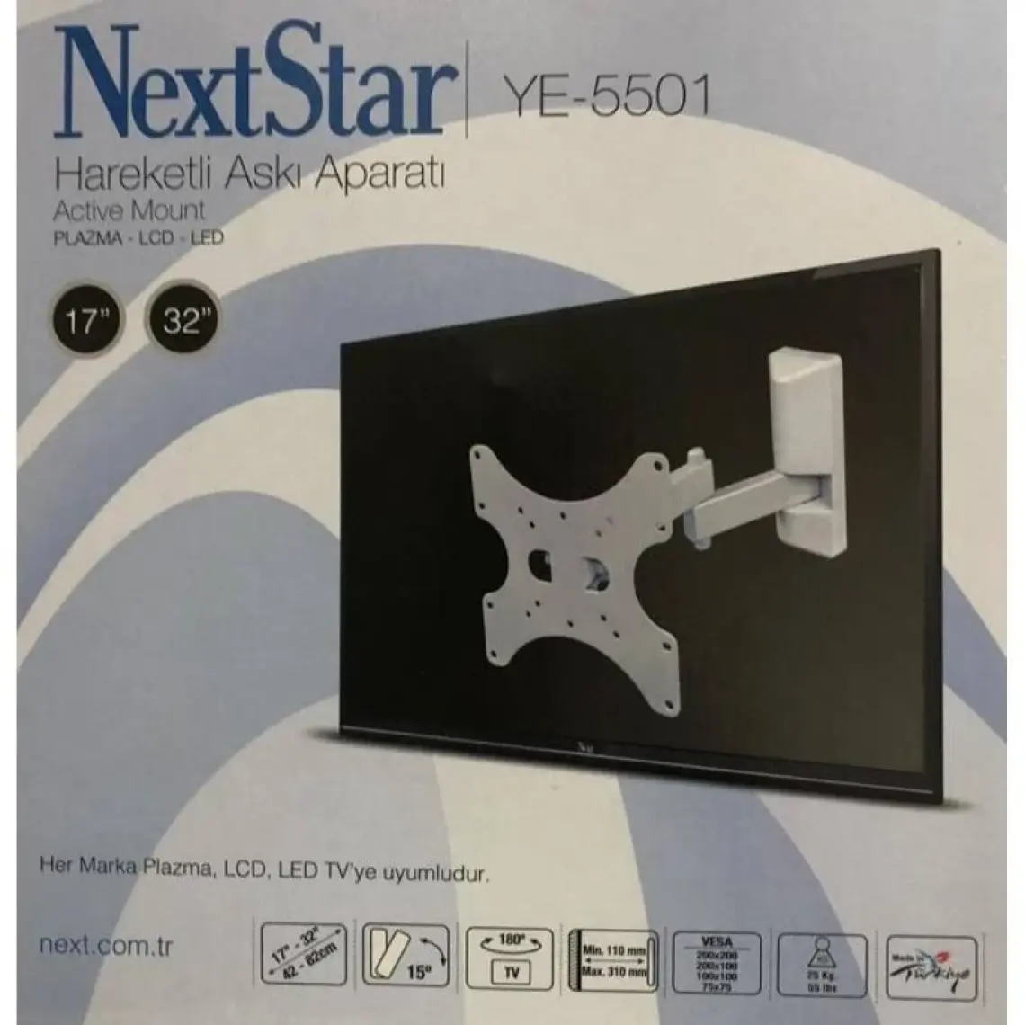 NextStar YE-5501 Hareketli Askı Aparatı
