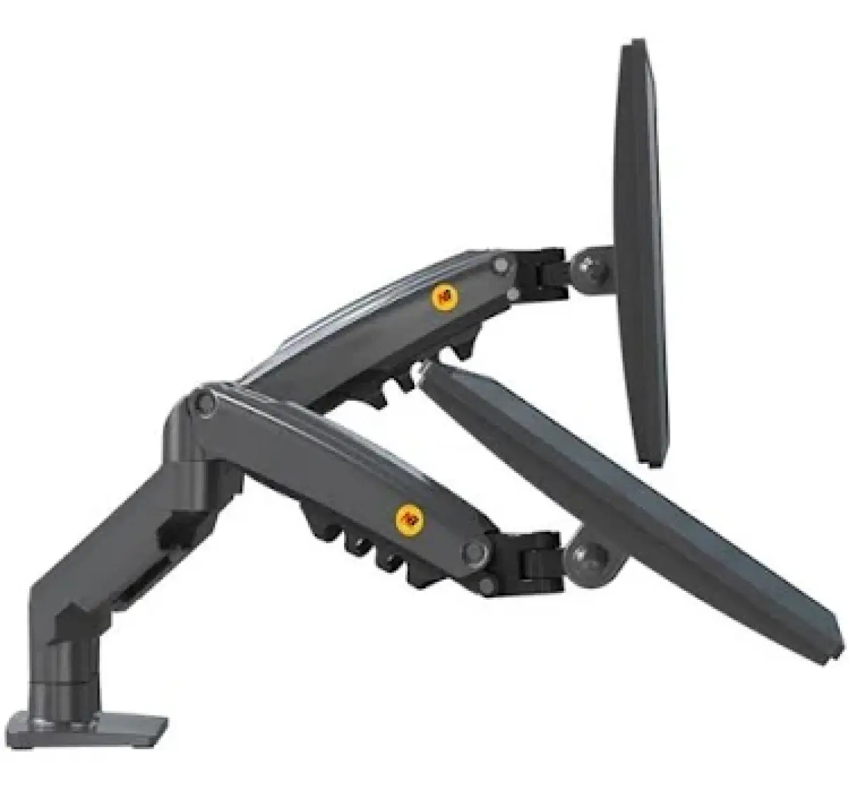 Ergoflex Nb F160 17-27" Çift Kol 2-9 kg Amortisörlü Monitör Standı Yeni Versiyon