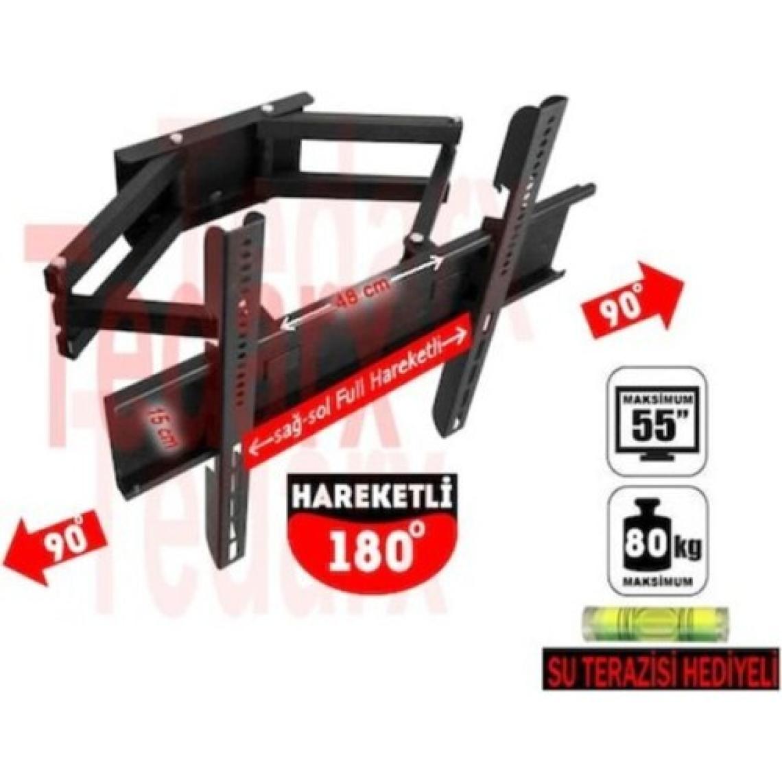 Onur 32''-42”-50''- 55'' Çift Kollu Hareketli Lcd-Led Tv Askı Aparatı