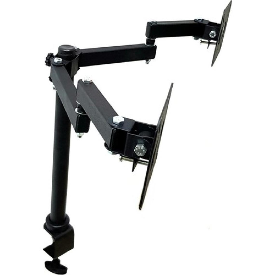 Electroon 17-28'' Hareketli Çiftli TV-Monitör Masa Standı