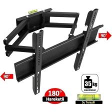 BT Bayır Teknoloji  32''-40''-50''-55'' Çift Kollu Hareketli Lcd-Led Tv Askı Aparatı