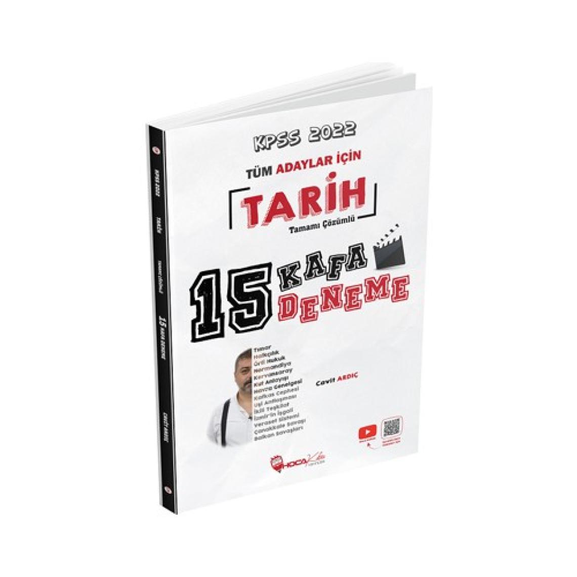 Hoca Kafası Yayınları KPSS Tarih 15 Deneme Tamamı Çözümlü
