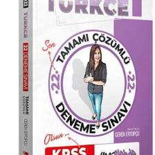 Hocawebde Yayınları 2022 KPSS Türkçe Tamamı Çözümlü 22 Deneme