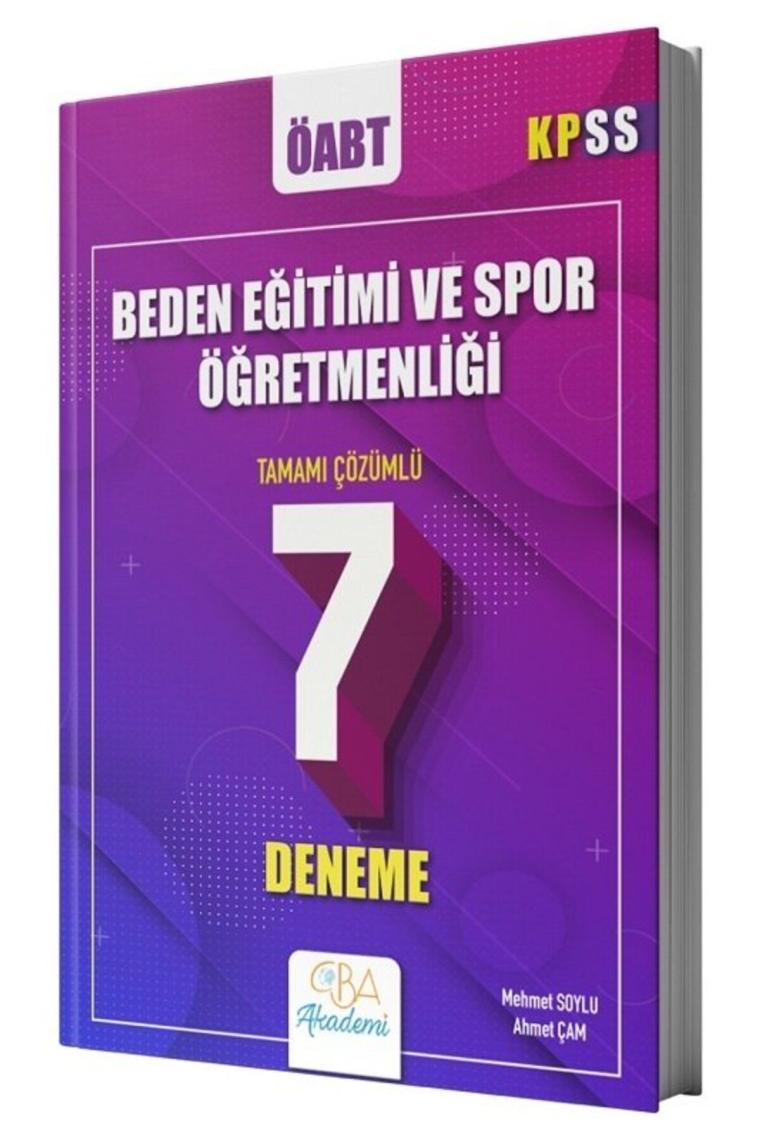 Beden Eğitimi Ve Spor Öğretmenliği Çözümlü 7 Deneme