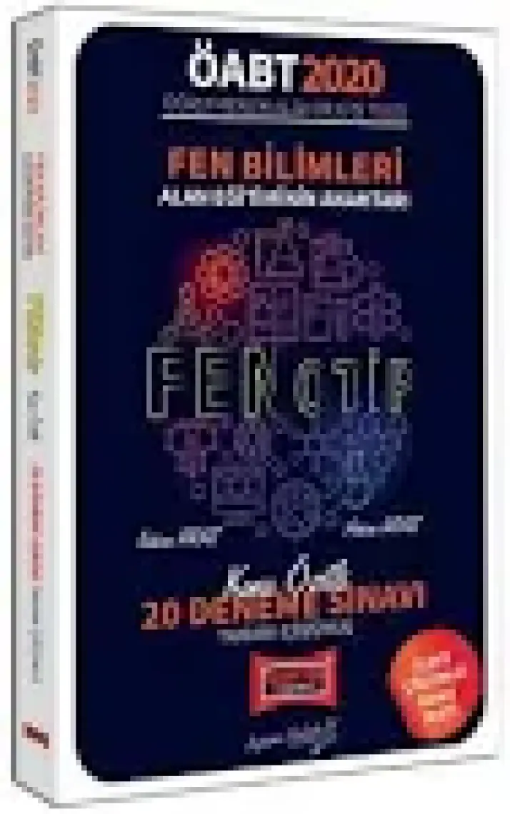 Yargı Yayınevi 2020 ÖABT Fen Bilimleri Fenotip Konu Özetli Tamamı Çözümlü 20 Deneme Sınavı
