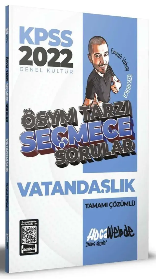 Hocawebde Yayınları 2022 KPSS Türkçe Tamamı Çözümlü 22 Deneme