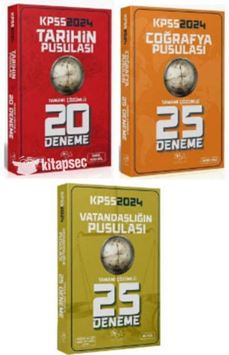 CBA Akademi 2023 KPSS  Tarihin Pusulası 20 Deneme