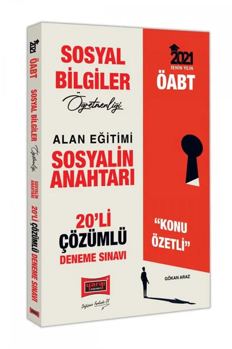 Yargı Yayınevi 2021 ÖABT Sosyal Bilgiler Öğretmenliği Sosyalin Anahtarı Konu Özetli 20#li Çözümlü Deneme Sınavı