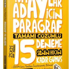 Benim Hocam Yayınları 2022 Tüm Adaylar Için Paragraf Tamamı Çözümlü 15 Deneme