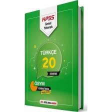 Dijital Hoca Akademi 2021 KPSS Türkçe 20 Deneme Çözümlü