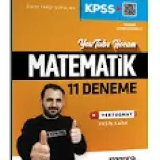 Marka Yayınları 2025 KPSS Matematik 11 Deneme Tamamı Video Çözümlü Yektugmat
