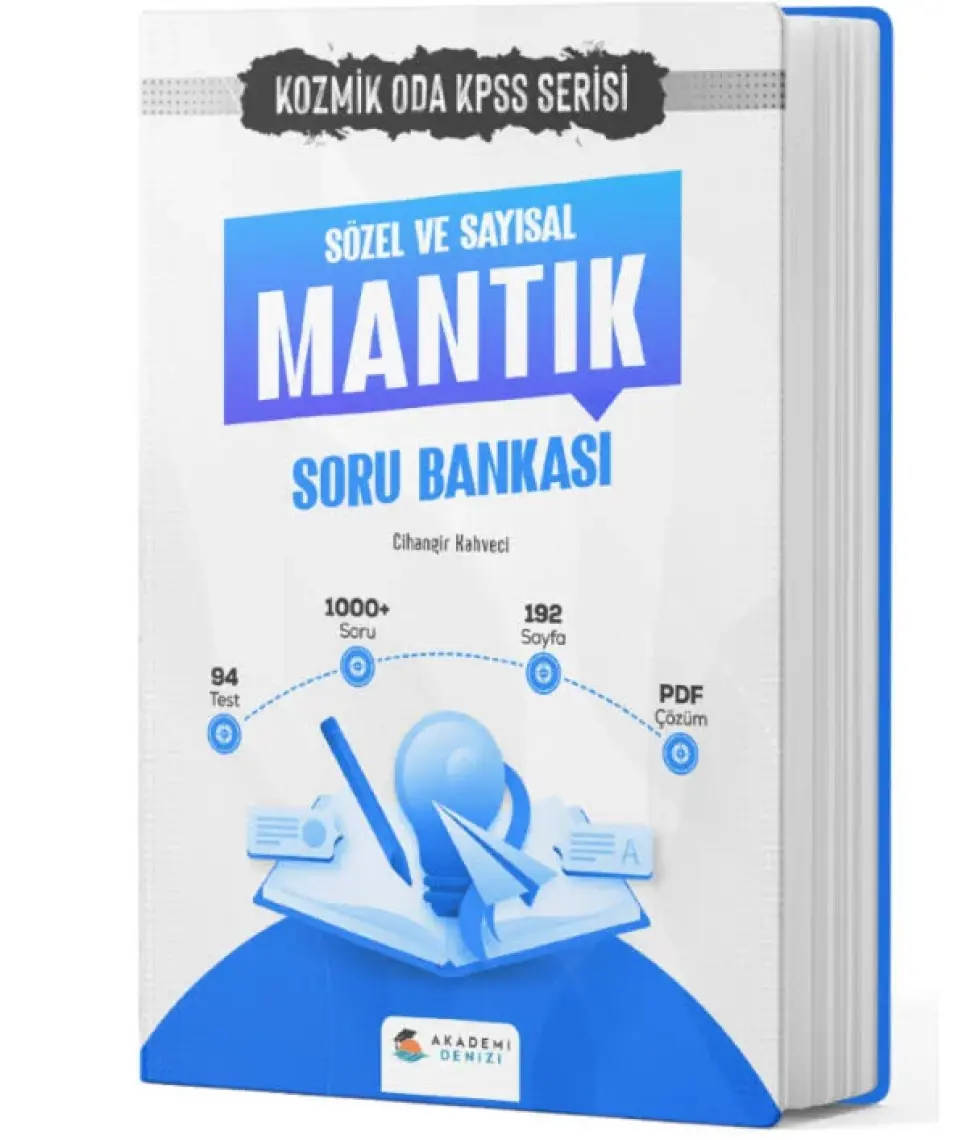 Akademi Denizi Kpss Sözel Sayısal Mantık Kozmik Oda Soru Bankası