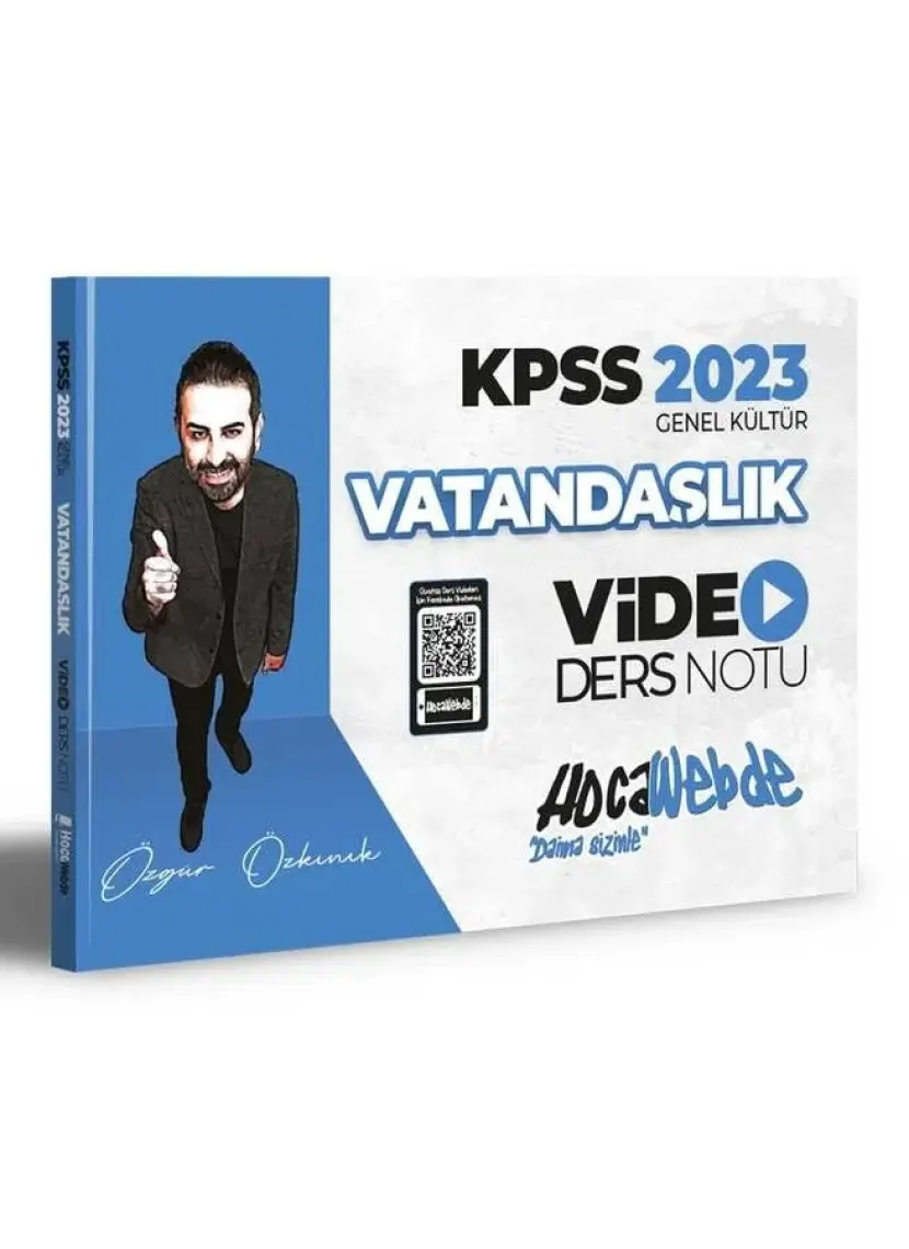 Hocawebde Yayınları 2023 KPSS Vatandaşlık Video Ders Notu