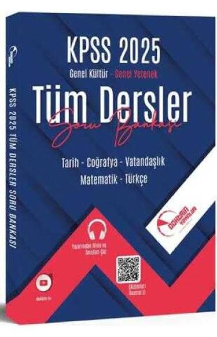 Doktrin Yayınları 2025 KPSS Lisans Genel Kültür Genel Yetenek Tüm