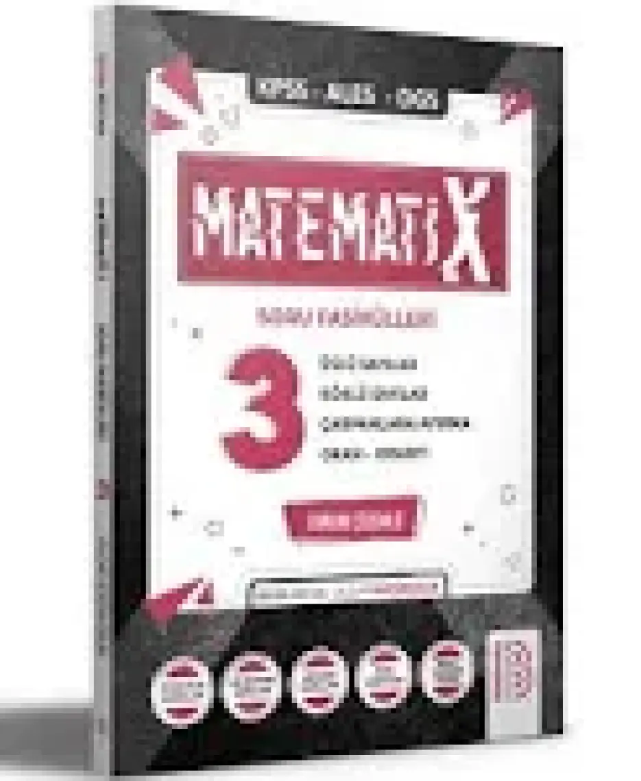 Benim Hocam Yayınları KPSS ALES DGS Matematix Soru Fasikülleri 3