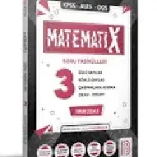 Benim Hocam Yayınları KPSS ALES DGS Matematix Soru Fasikülleri 3