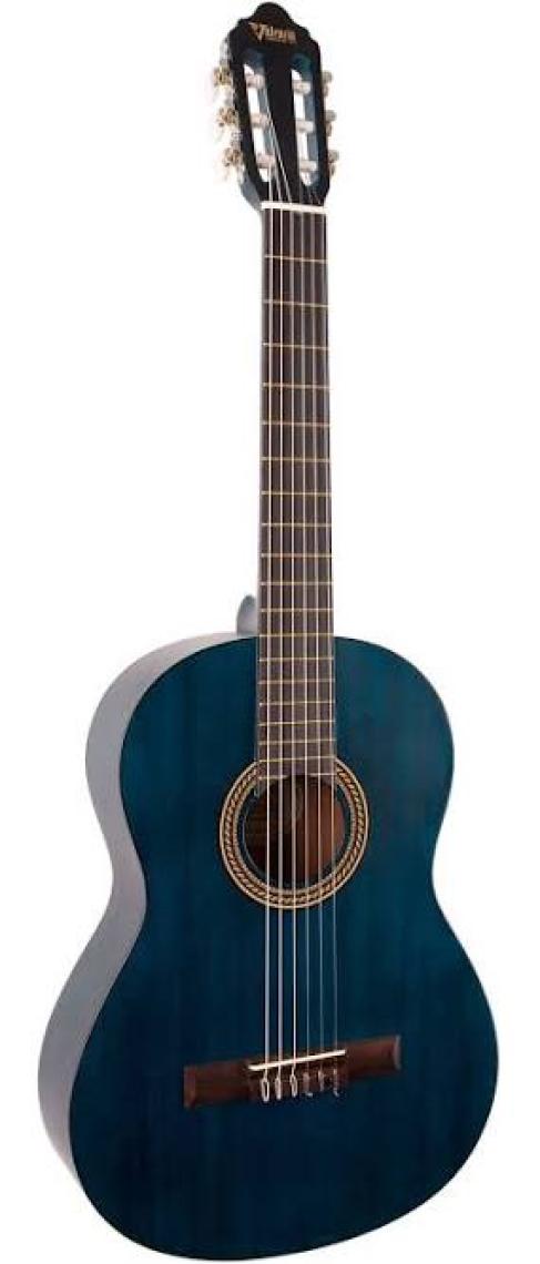 Valencia Valencia Vc204Tbu Klasik Gitar Maviburst