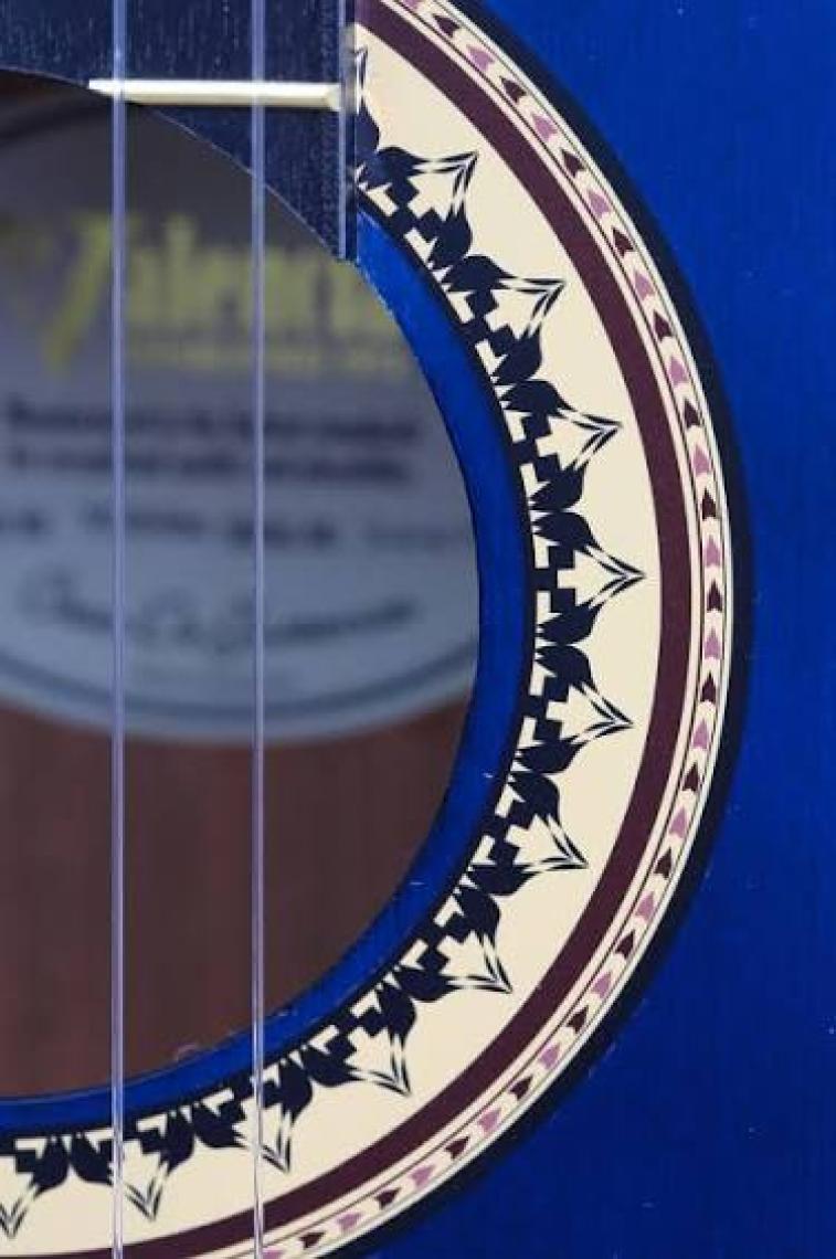 Valencia Valencia Vc204Tbu Klasik Gitar Maviburst