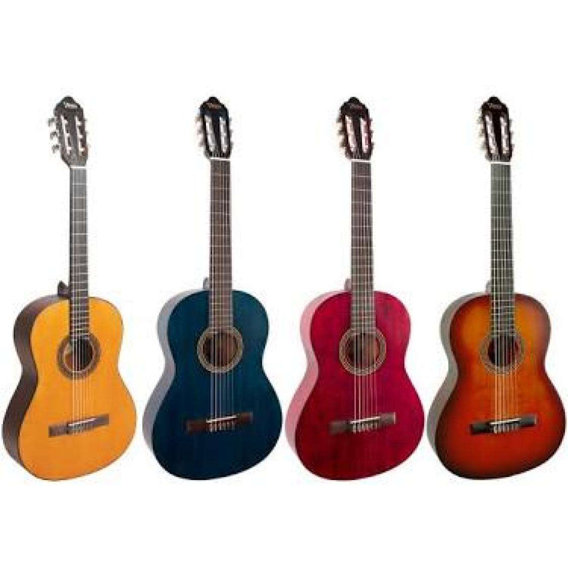 Valencia Valencia Vc204Tbu Klasik Gitar Maviburst