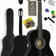 Midex CG-270BK Siyah Klasik Gitar 4/4 Yetişkin Boy Sap Ayarlı Full Set