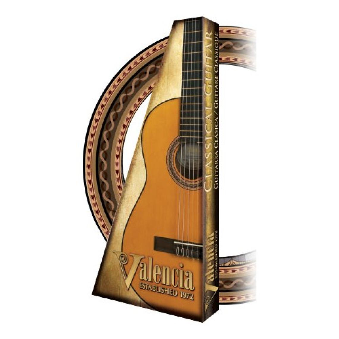 Valencia Elektro Klasik Gitar 4/4 Cutaway Kasa Elektronik - G04 4 Band Eq Preamp&Tuner